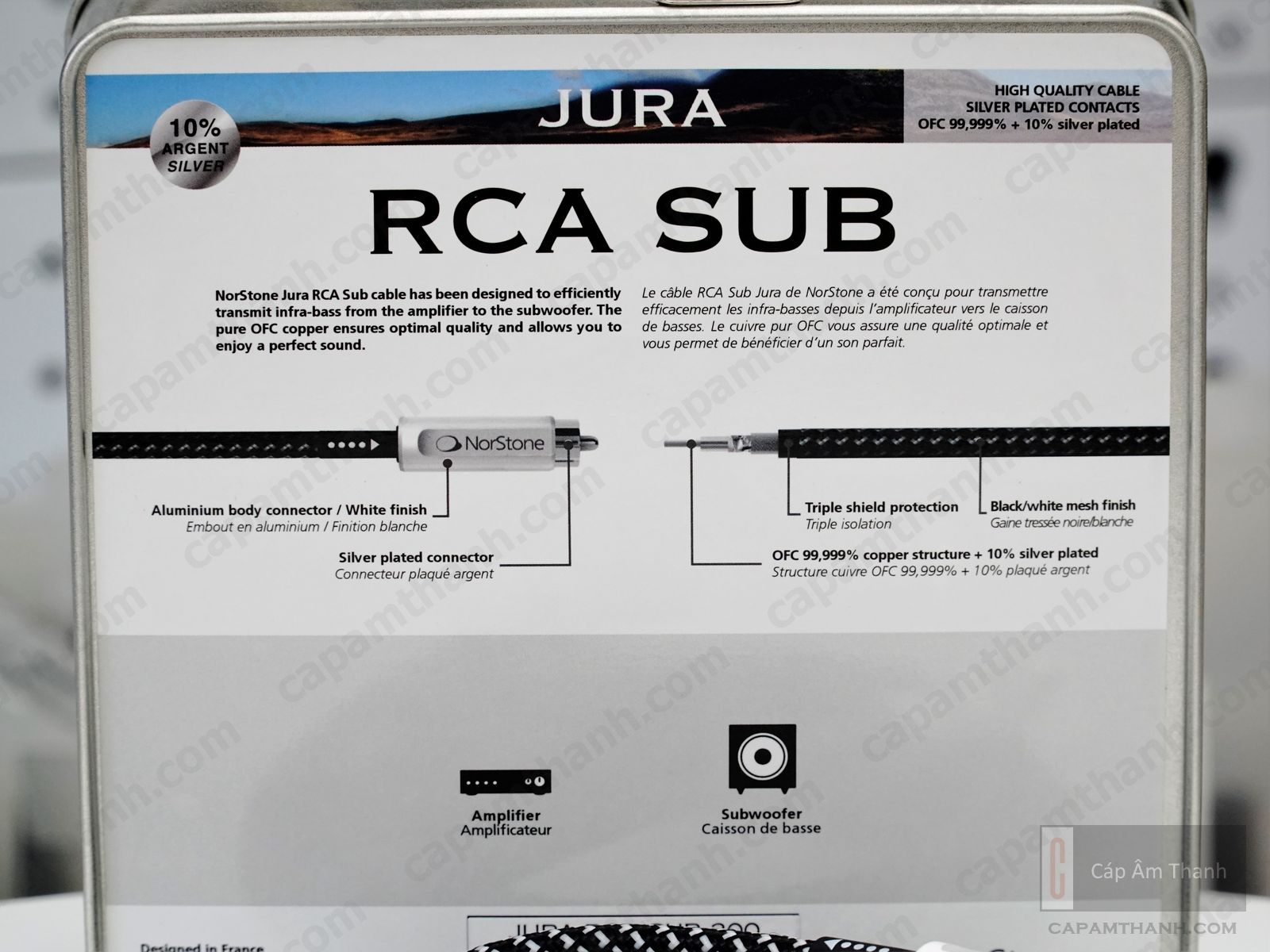 Cáp âm thanh | Phụ kiện âm thanh cao cấp chính hãng |