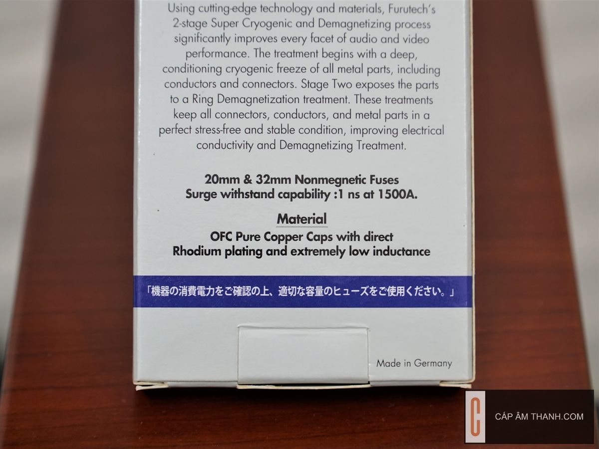 Cáp âm thanh | Phụ kiện âm thanh cao cấp chính hãng |